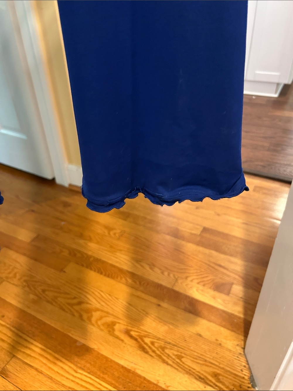 Stella McCartney Deep Blue Flared Pants - Picture 5 of 10